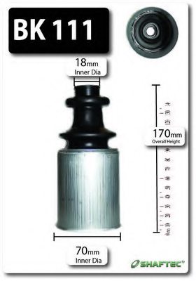 SHAFTEC BK111 Bellow Set, drive shaft